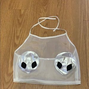 Alien halter top